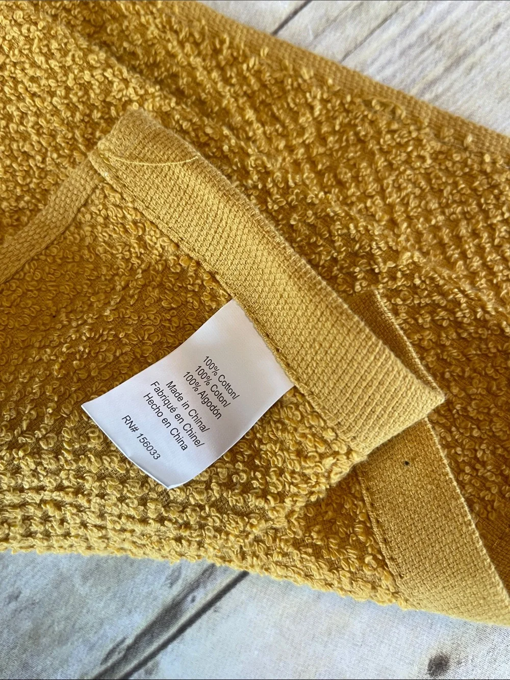 Sunflower Buffalo Check Button-Top Sewn Kitchen Hanging Towels Set of Two